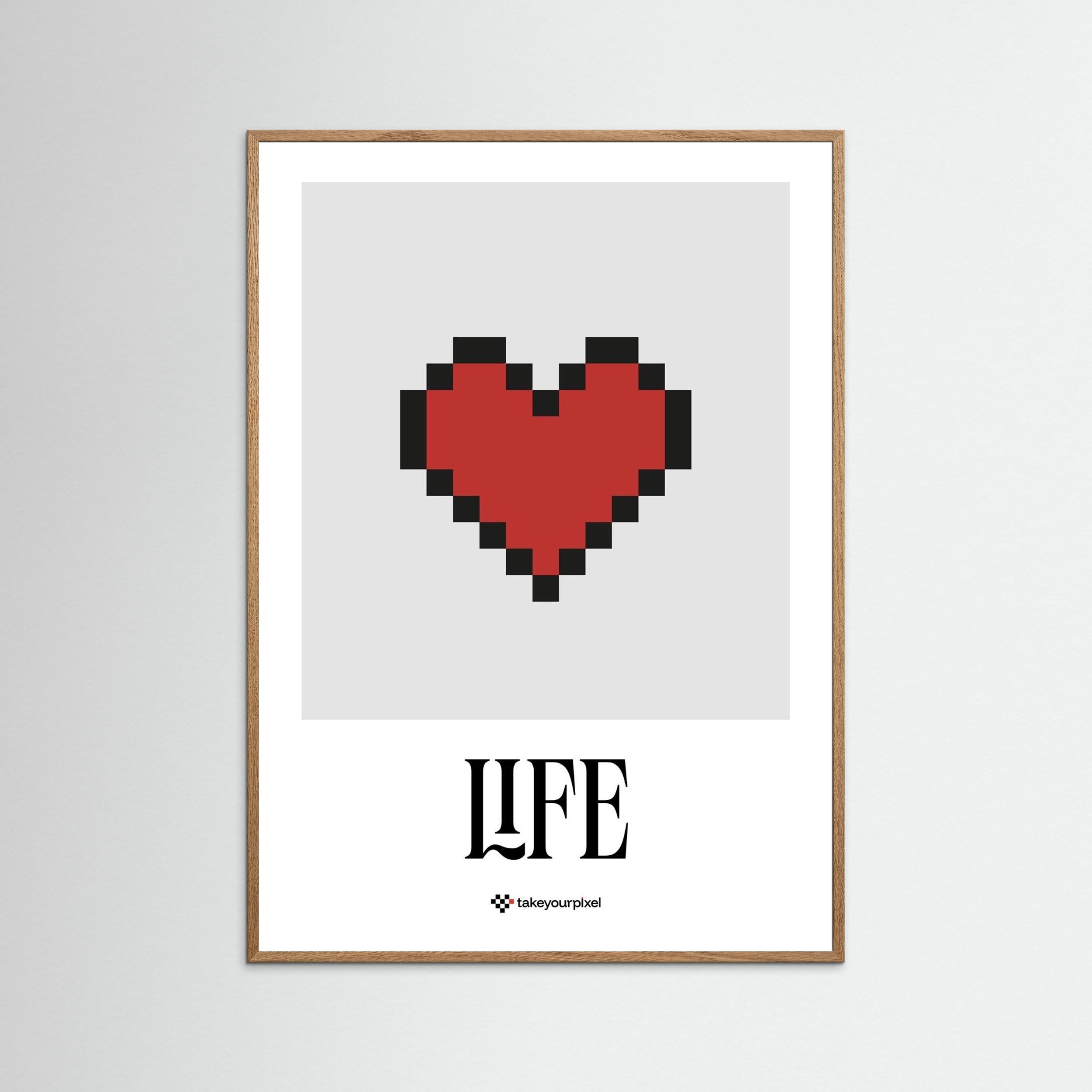 Pixel Heart - Life