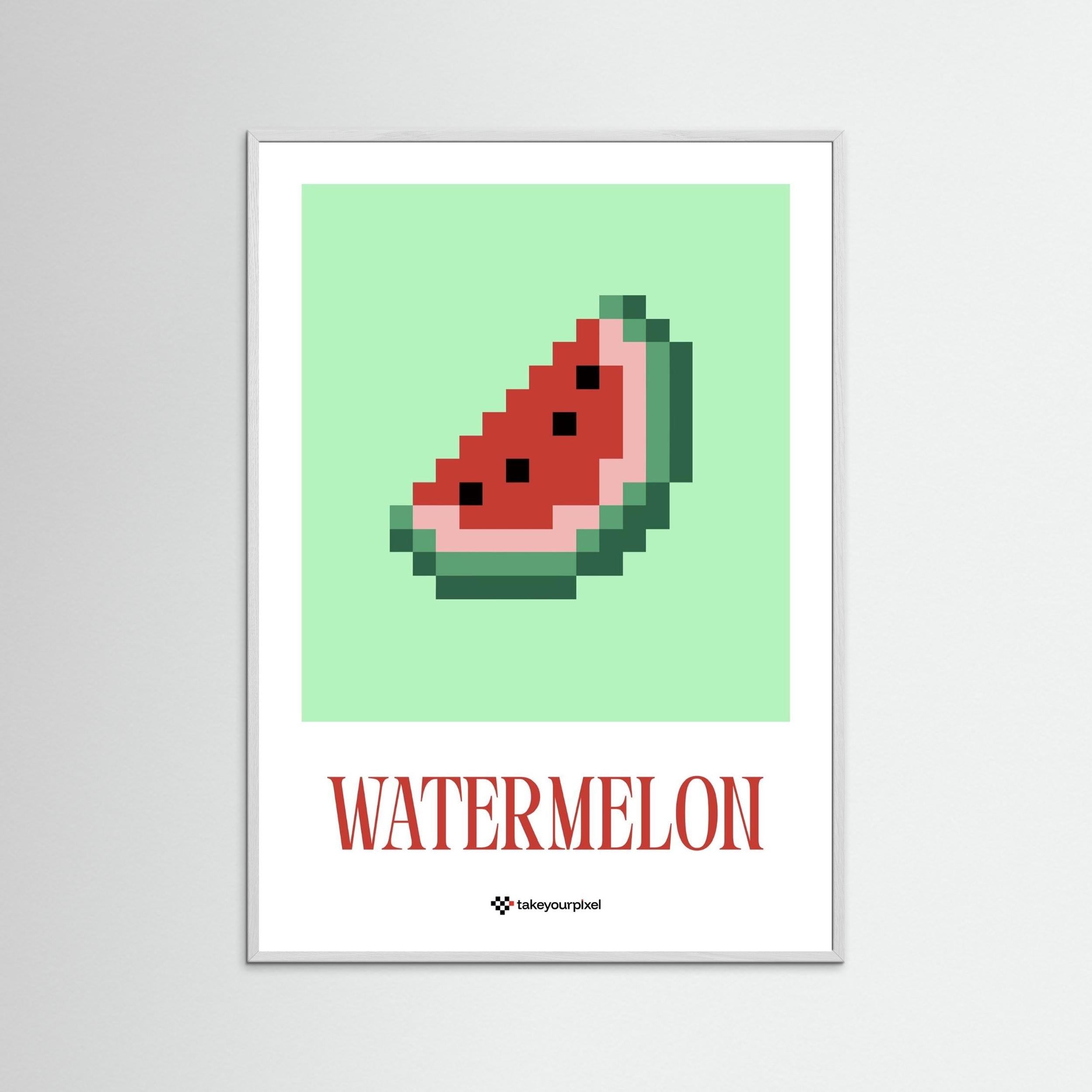 Pixel Fruit - Watermelon