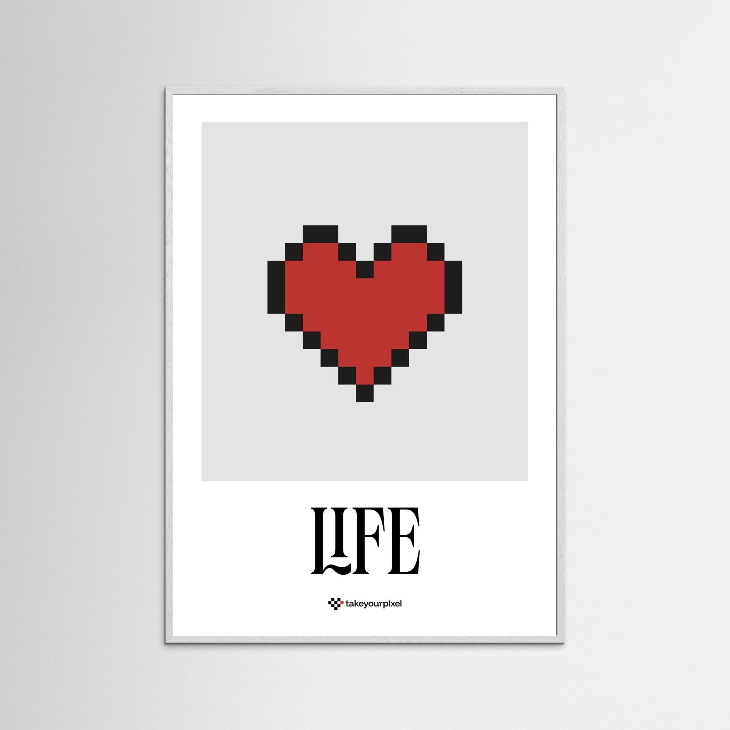 Pixel Heart - Life