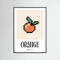 Pixel Fruit - Orange