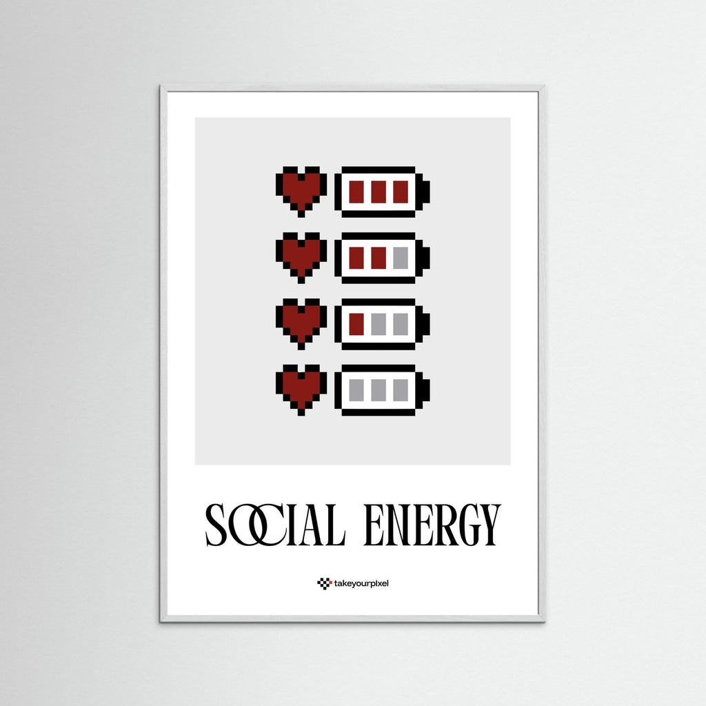Pixel Heart - Social Energy