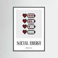 Pixel Heart - Social Energy